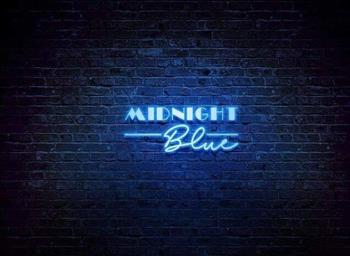 Midnight blue discotheque