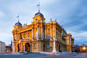 Zagreb Hırvatistan Ulusal Tiyatrosu